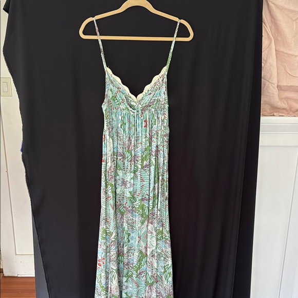 Lani Flowy Floral Dress with Lace Trim, medium - Picture 6 of 10